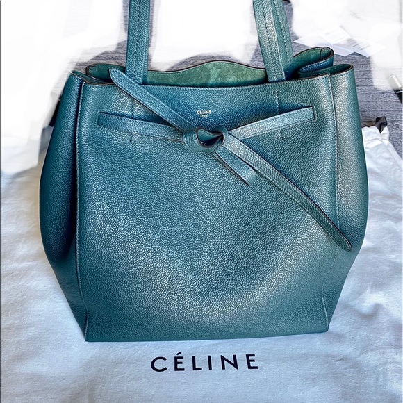 SOLD Celine Small Cabas Phantom Tote Amazone NEW - Picture 3 of 13
